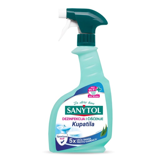 Sanytol sredstvo za dezinfekciju i čišćenje kupatila 500ml