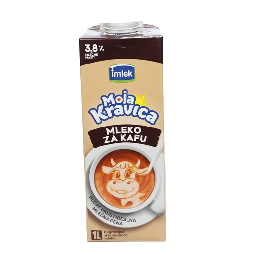 MLEKO MOJA KRAVICA ZA KAFU 3,8% 1L