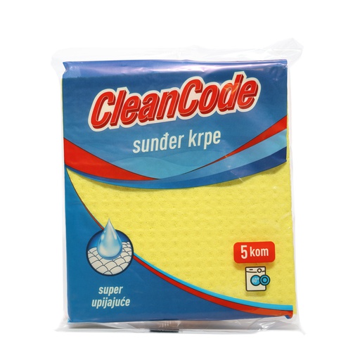 Sunđer Krpe 5/1 CleanCode