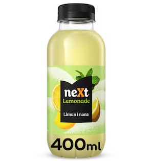 Next Lemonade Minty Lemon PET 0,4l X12 paket