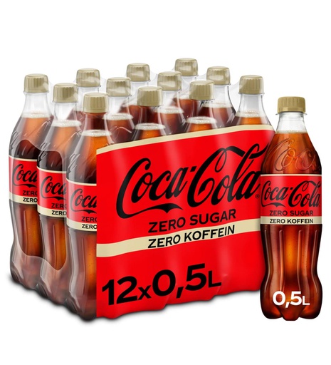 Coca-Cola Zero PET 0,5l X12 paket