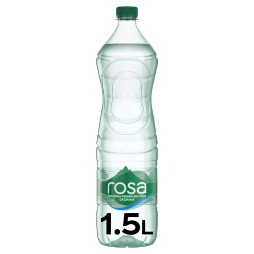 1.5L VODA ROSA GAZIRANA