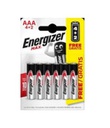 BATERIJE MAX ALK AAA LR03 BP6 4+2 E