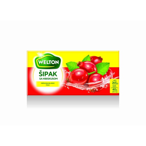 Welton čaj šipak sa hibiskusom 20/1