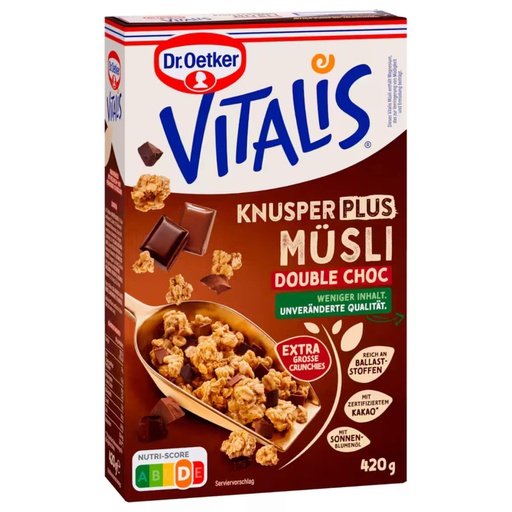 Dr.Oetker Vitalis granola Musli Double Choc 420g