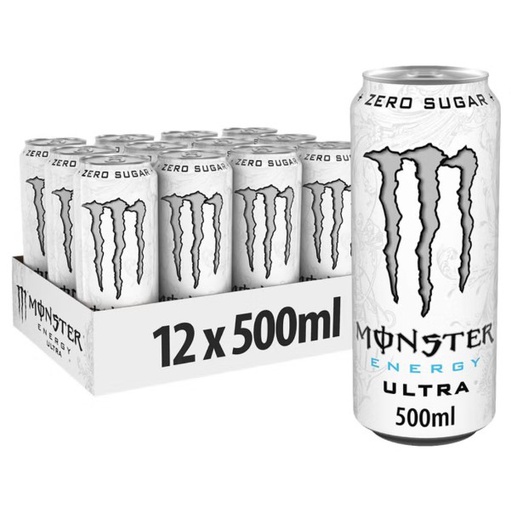 Monster Energy Zero White 0,5l x12 paket
