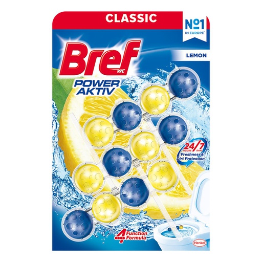OSV KUGLICE BREF POWER AKTIV LEMON 3X50G