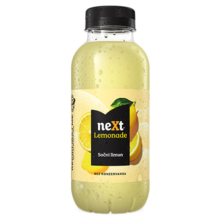 Next Lemonade Happy Lemon PET 0,4l X12 paket