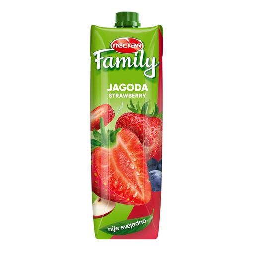 SOK 1L JAGODA JABUKA GROZDJE FAMILY NECTAR