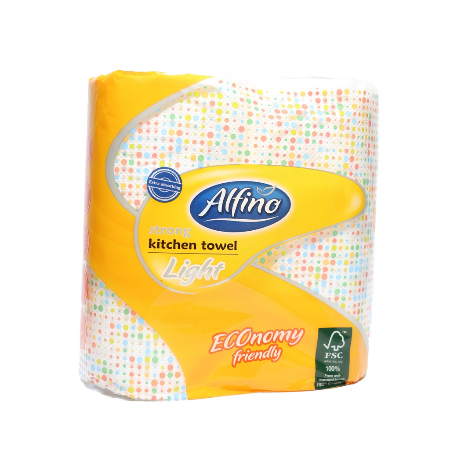 Alfino ubrus kuhinjski Platinum Light 2/1 X12 paket