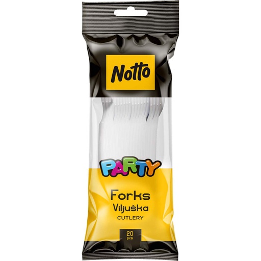 Notto plastična viljuška 20/1 Fresh