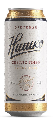 Niško pivo CAN 0,5l X24 paket