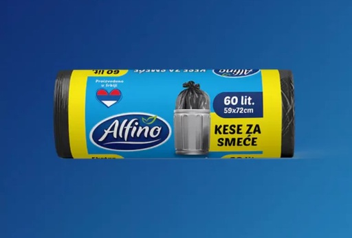 Alfino kese za smeće 60l 10/1