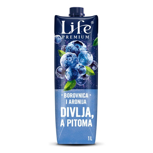 Nectar Life Premium borovnica i aronija 1l