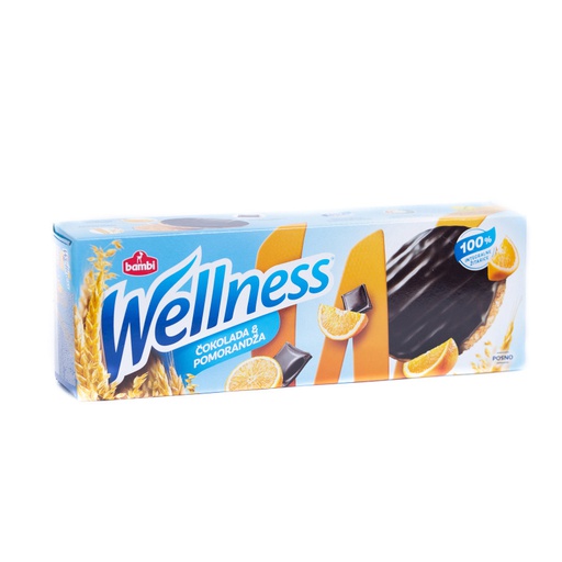 Keks Wellness narandža&amp;čokolada 205g